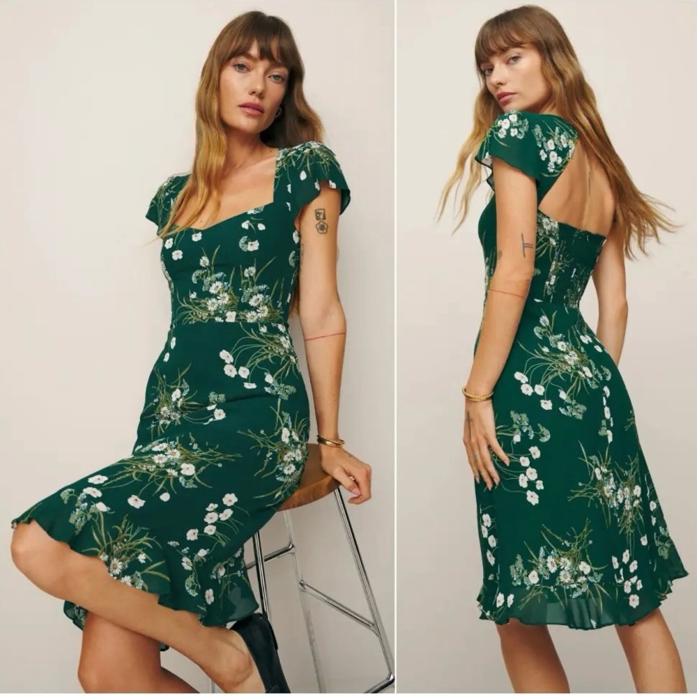 NWT- Reformation Rosi Dress in Buena